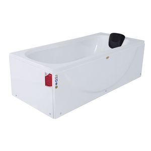 وان حمام کوچک تک لایه آنتی باکتریال سفید (small) One layer bath tub